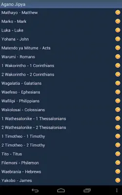 Biblia Takatifu android App screenshot 1